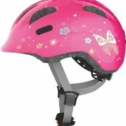 Abus Cykelhjelm Smiley 2.0 Pink Butterfly