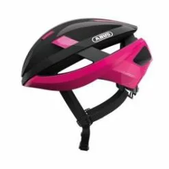 Abus Hjelm Viantor,sort/pink