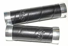 Brooks Læderhåndtag Sort 100x130mm 1 Brooks Læderhåndtag Sort 100x130mm