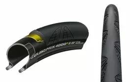 26" 26 Tommer Continental Grand Prix 4000 S II - Foldedæk 1 26" 26 Tommer Continental Grand Prix 4000 S II - Foldedæk