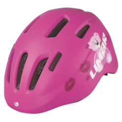 Cykelhjelm Pink Teddy - 46-52 Cm.