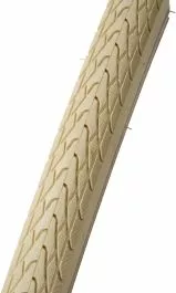 Hvid Dæk 700x25 Med 4,5mm Gummi Indlæg