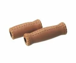 Læderhåndtag Brun Halv/hel