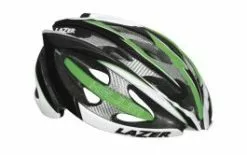 Lazer Helium Cykelhjelm Black Green