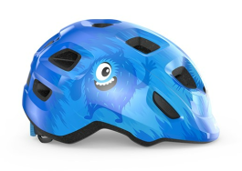 MET Hooray Børnehjelm -S 52/55cm Blå Monster 1 MET Hooray Børnehjelm -S 52/55cm Blå Monster