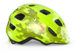MET Hooray Børnehjelm -XS 46/52cm Lime Chameleon